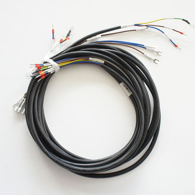 Asamblea de cable terminal del arnés de cable de encargo en forma de &quot;U&quot; del anillo para el ordenador
