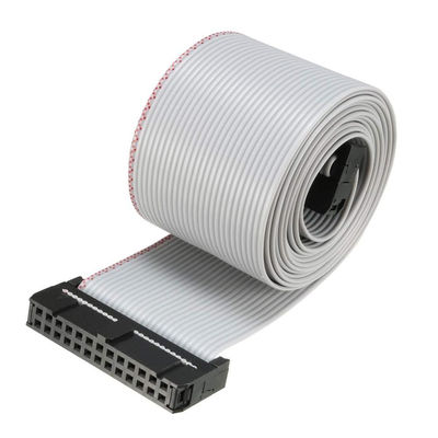 cable de cinta flexible plano de 2.54m m 26Pin conveniente para el ordenador