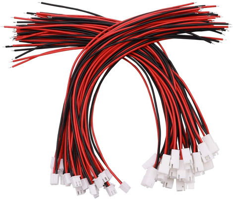 Mini arnés de cable electrónico micro 2 Pin Connector Plug Male Silicone de JST pH XH2.0