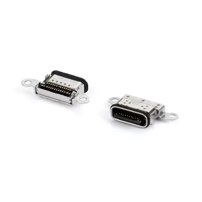 SMT USB C conector femenino de 24 pines doble fila impermeable IPX8