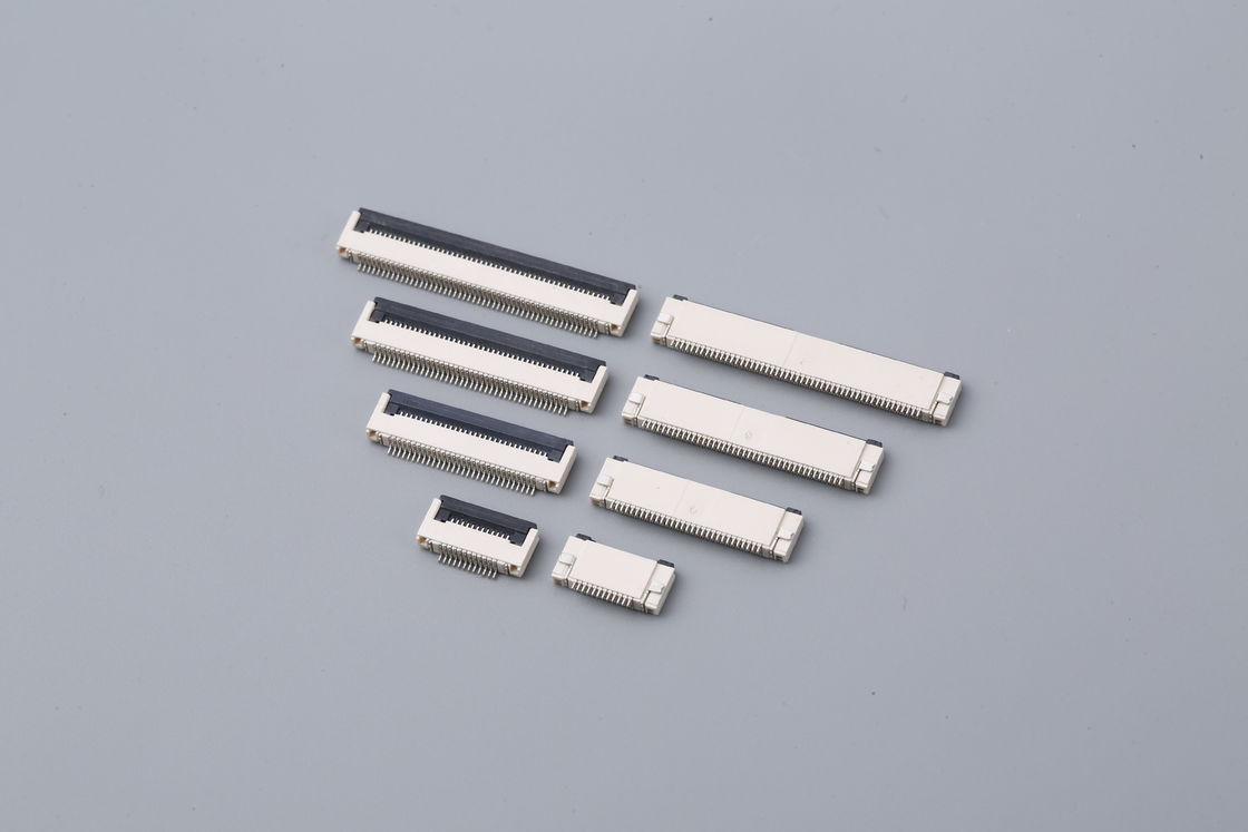 Fpc conector de vuelta 0,5 mm para el pcb 4 5 6 8 10 12 14 16 18 20 22 24 26 28 30 32 34 36 40-60 pin