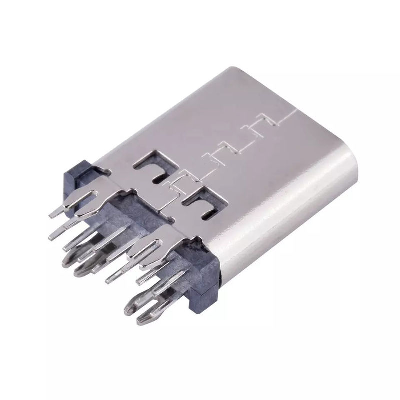 Montaje vertical DIP USB Tipo C Conector de 14 pines 10.5 mm 180 grados