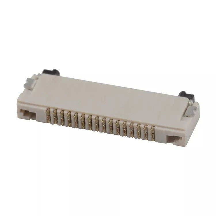 tipo 4-60Pin de SMT ZIF del conector de FPC de la echada de 0.5m m del ángulo recto 1.5H