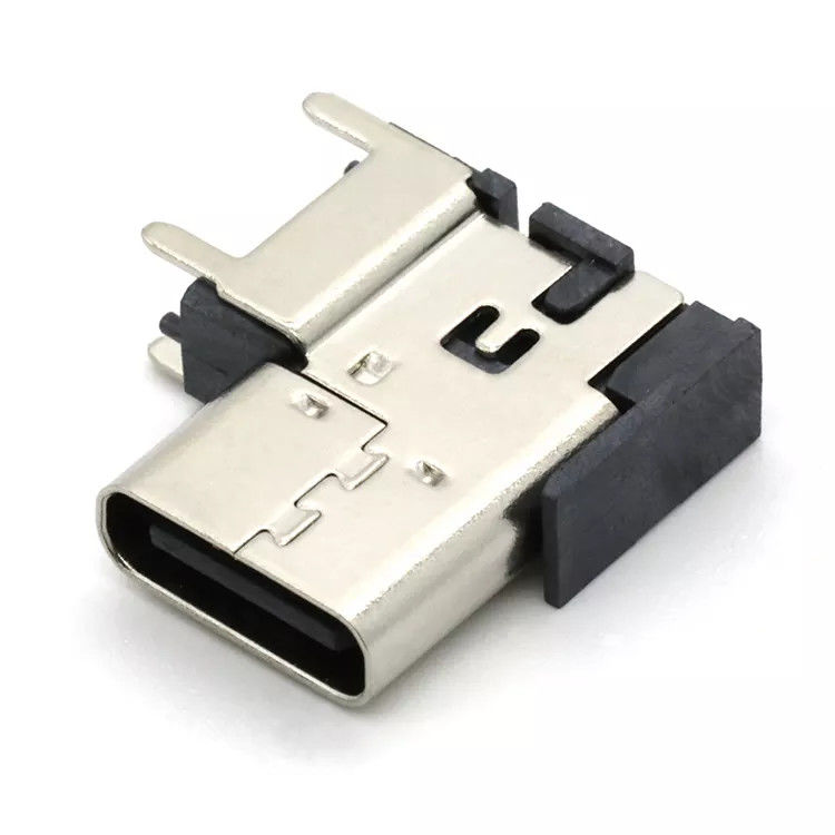 Conectores USB 3.1 tipo C de lado vertical Conector hembra de 16 pines