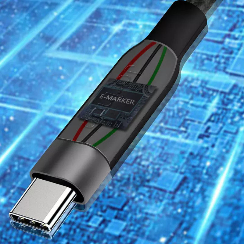 100W DC 4.5x3.0mm USB Tipo C PD DC 4530 Convertidor macho para HP Notebook Charge