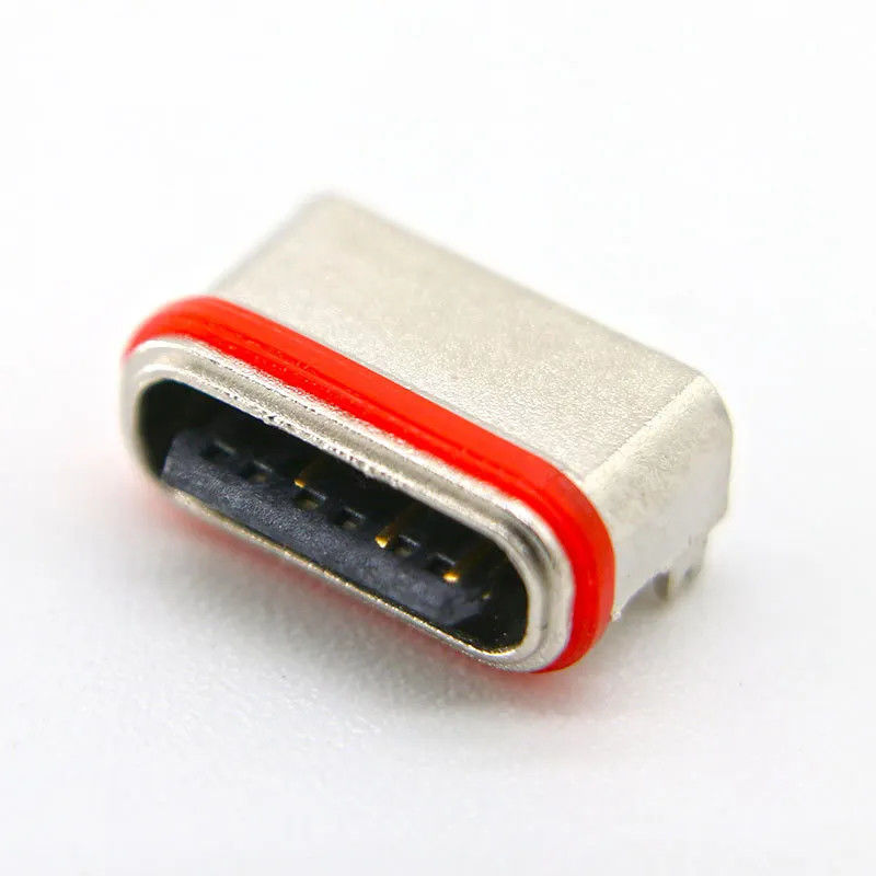SMT horizontal femenino 6 Pin Connector USB3.0 USB3.1 para cargar