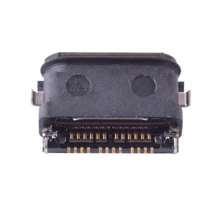 Conectores USB4.0 de tipo C de 24 pines impermeables IPX8 SMT de montaje medio 0,4 mm