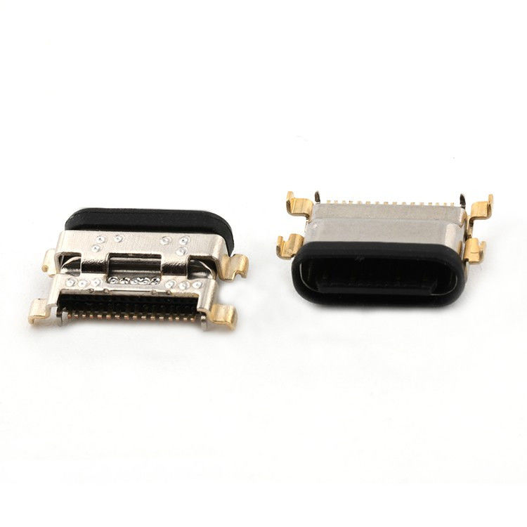 Conector de toma de corriente de 1.13mm 16Pin IPX8 de tipo USB tipo C resistente al agua