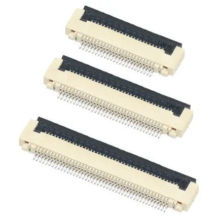 Fpc conector de vuelta 0,5 mm para el pcb 4 5 6 8 10 12 14 16 18 20 22 24 26 28 30 32 34 36 40-60 pin