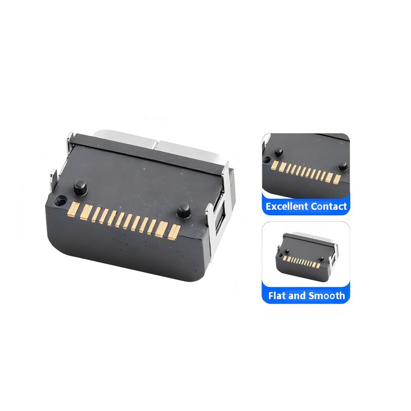 Tipo C Conector femenino de 16 pines Conector USB a prueba de agua de montaje SMT horizontal 5A 20V