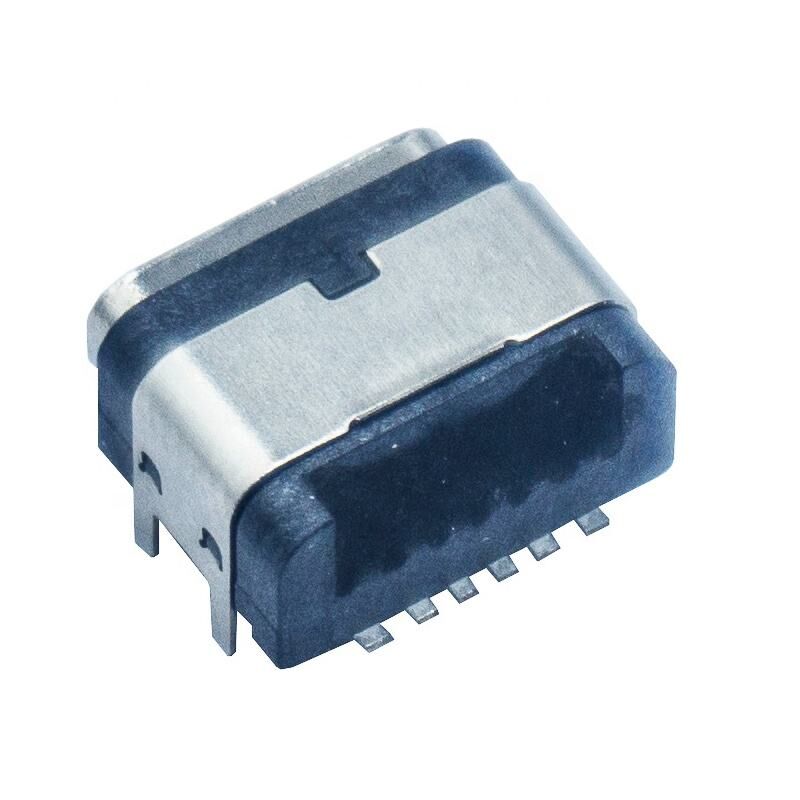 Panel a prueba de agua montaje de PCB 6 pines conector USB de tipo C femenino