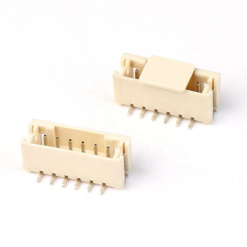 Conector de cable a placa SMD PH 2.0mm 6 pines conector de oblea vertical SMT con cubierta