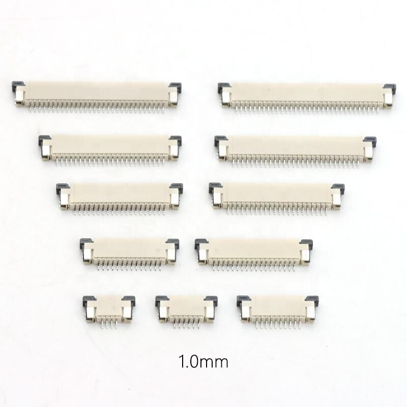 1.0mm Fpc conector 4-40pin Tipo SMT horizontal contacto superior superior 1.0 FPC conector