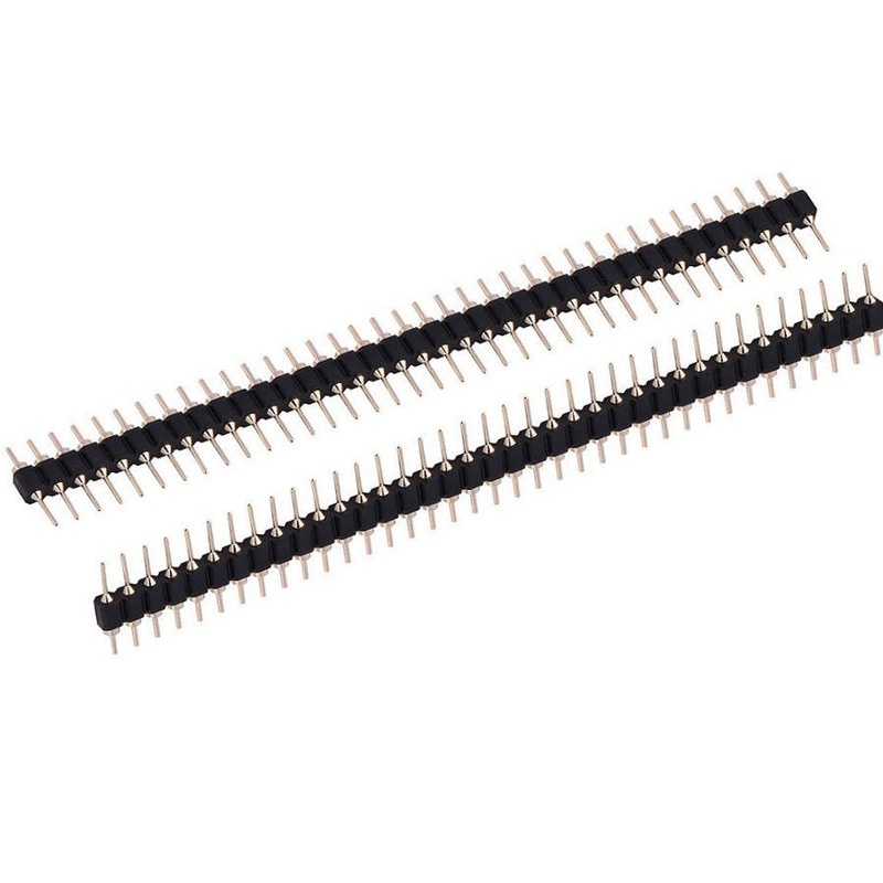 2.54mm máquina suiza encabezado femenino redondeado 4pin 16pin 20pin 32pin 40pin banda redonda de pin doble de una sola fila conector de toma