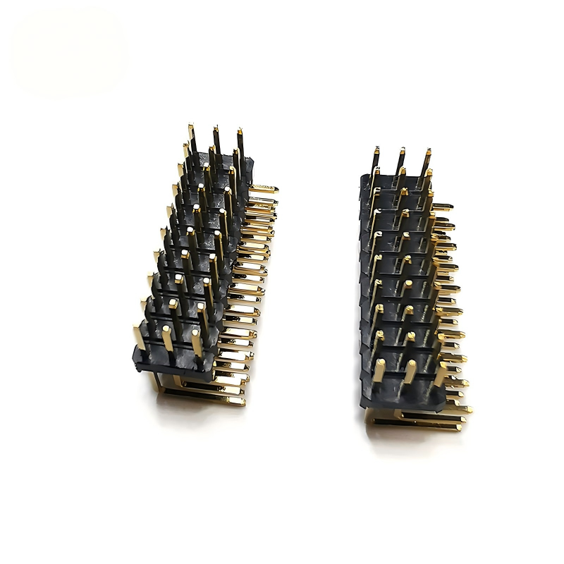 3.96 mm Cabeza de alfiler mecanizada de tres filas para máquinas herramientas CNC y controladores industriales