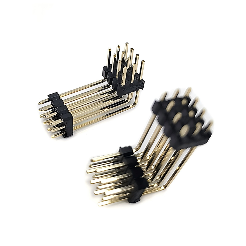 3.96 mm Cabeza de alfiler mecanizada de tres filas para máquinas herramientas CNC y controladores industriales
