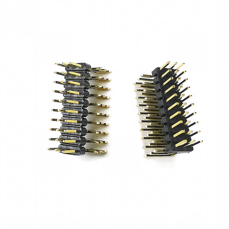 3.96 mm Cabeza de alfiler mecanizada de tres filas para máquinas herramientas CNC y controladores industriales