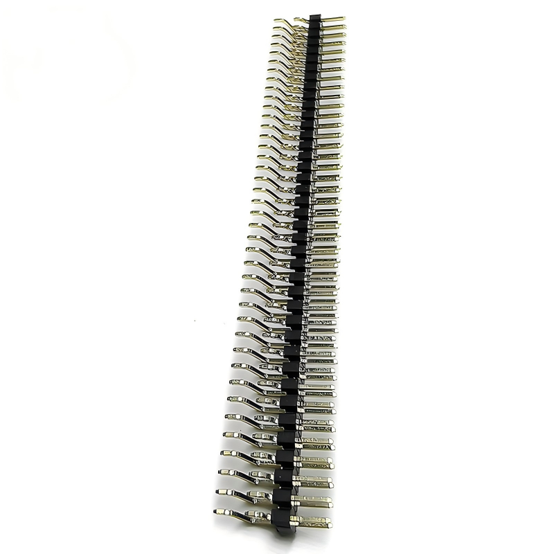 3.96 mm Cabeza de alfiler mecanizada de tres filas para máquinas herramientas CNC y controladores industriales
