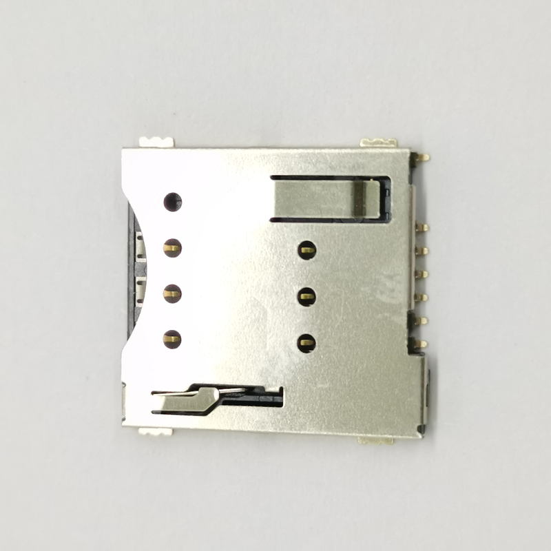 Portador de tarjeta SIM Tipo Nano Micro 6pin 8pin Conector de tarjeta SIM para teléfonos móviles de PCB