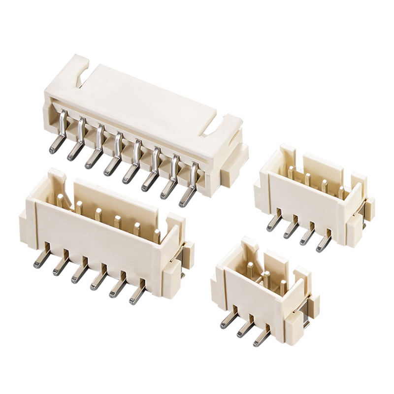 JST XH 2.54mm 2 3 4 5 6 Pin ángulo derecho SMT Conectores de cable de PCB de wafer DIP vertical