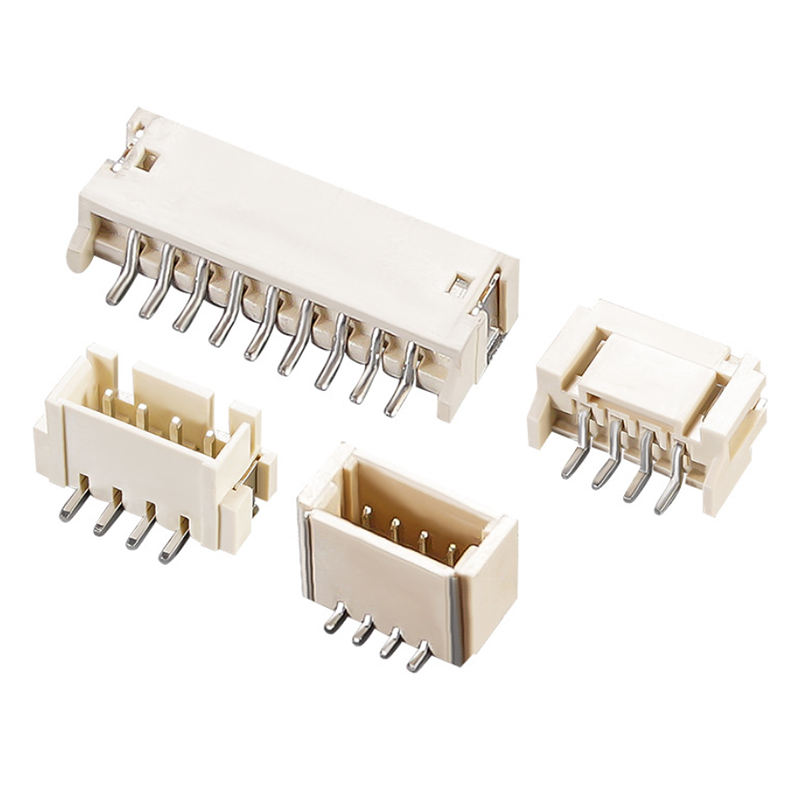 JST XH 2.54mm 2 3 4 5 6 Pin ángulo derecho SMT Conectores de cable de PCB de wafer DIP vertical