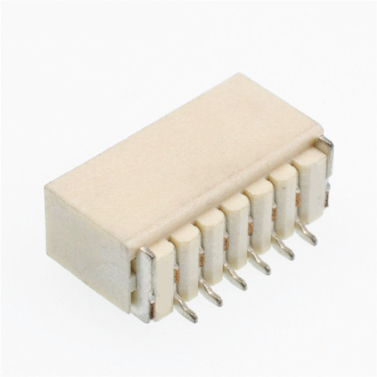 Conector de bronce fosforado resistente a altas temperaturas, con hebilla horizontal/vertical, tipo patch, para zócalo de oblea de 1.0 mm