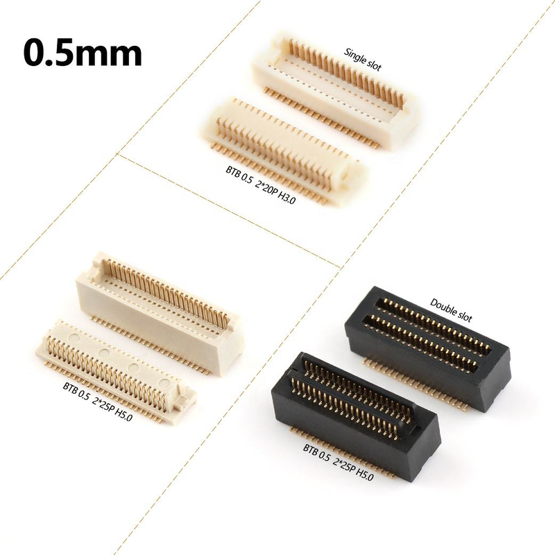 Conector BTB de 2*5 pines de 0,4 mm Conector de tabla a tabla