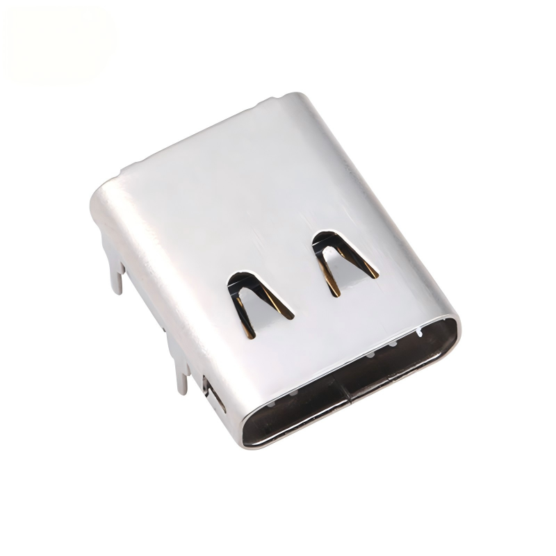 Fábrica de conectores USB 3.2 Tipo C personalizados de 40 Gbps impermeables, zócalo U4 de 24 pines SMT DIP PCB hembra y macho