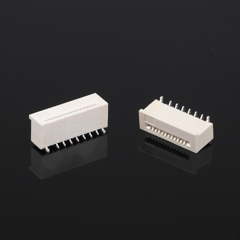 0.5mm Pitch Vertical Unlocked SMD Misalignment Pin FPC Flat Wire Socket FFC/FFC Connector para el conector de desbloqueo Flex Flex