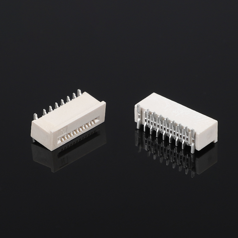 0.5mm Pitch Vertical Unlocked SMD Misalignment Pin FPC Flat Wire Socket FFC/FFC Connector para el conector de desbloqueo Flex Flex