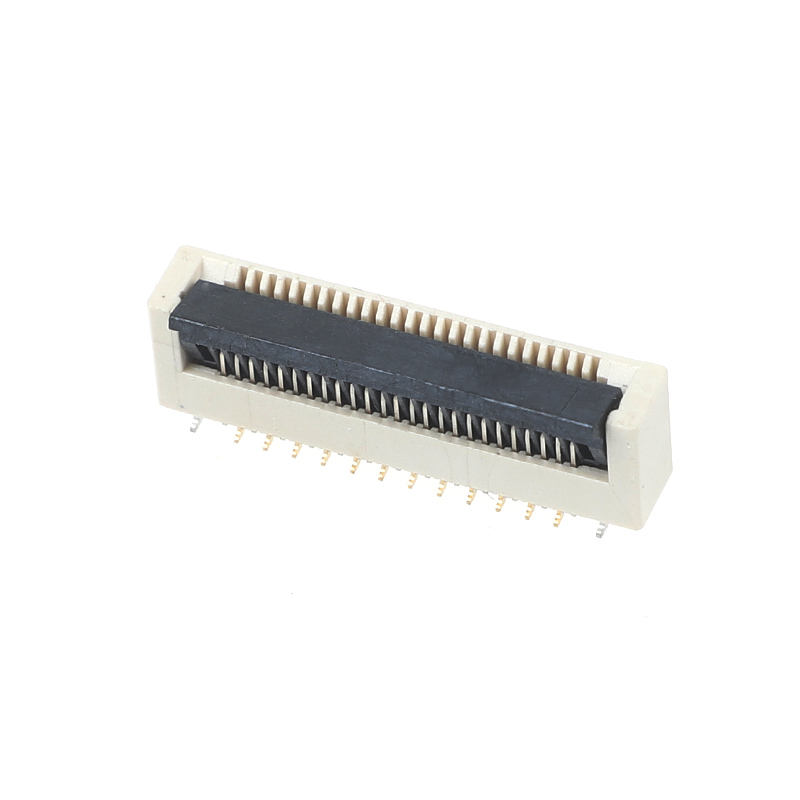 Conectores PCB para cable FPC FFC, zócalo de conector para cable plano con cierre tipo concha vertical de pata positiva 5.2H y 60 pines con paso de 0,5 mm