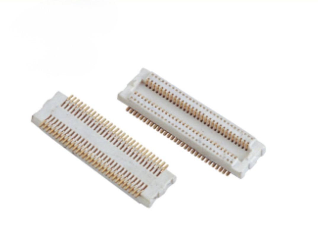 0.5mm Pitch Brass Contact IP64 BTB Male/Female SMT Electronic IC Board-to-Board Connector