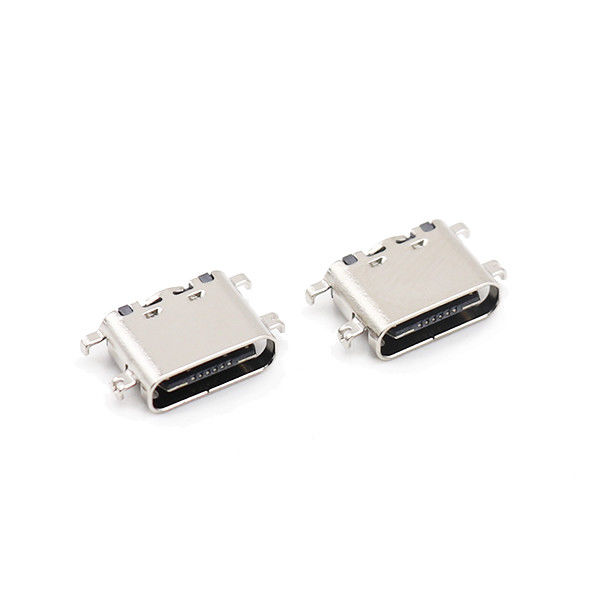 3,0 tipo zócalo femenino del USB del conector 3.1m m 16 Alfiler Mid Mount USB C del PWB de C