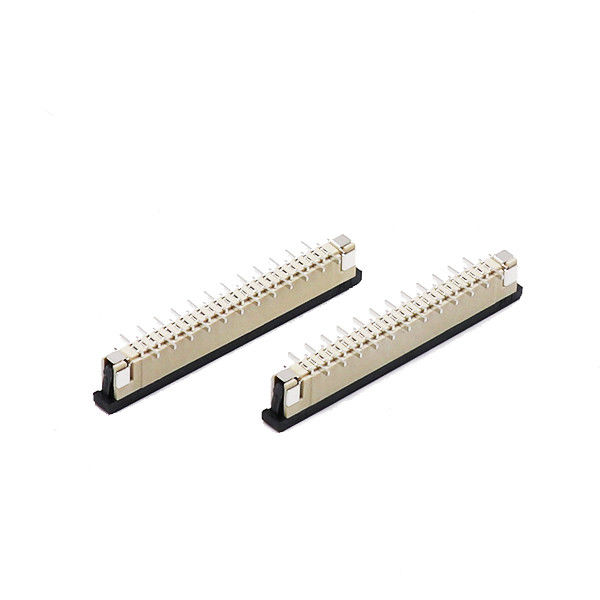 Vertical de la echada del conector 0.5/1m m de la serie FFC FPC del resbalador para el equipo electrónico