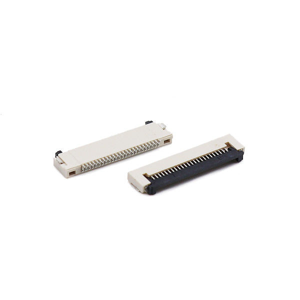 Contacto del plumón de la altura del conector 0.5m m de LCP UL94V-0 1.5m m ZIF SMT FFC FPC
