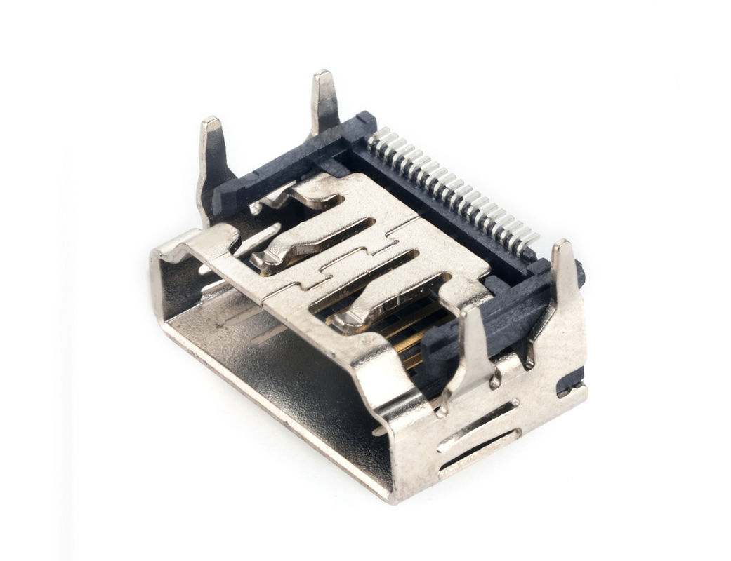 Tipo conectores de SMT de cable micro femeninos de 19P HDMI para el set-top box