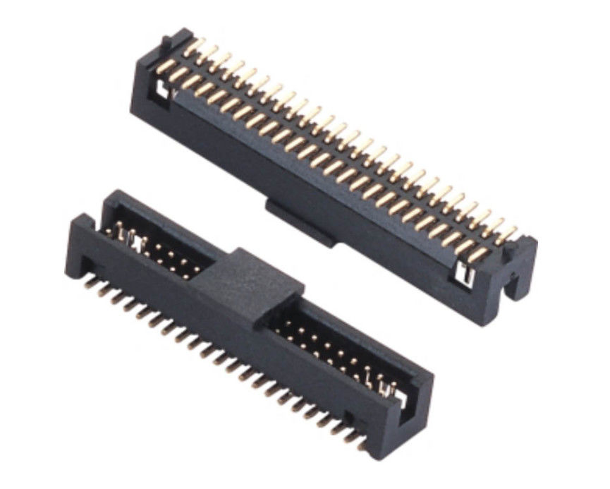 Alfiler de UL94V-0 SMT 60 conector del jefe de la caja de 2,54 milímetros para el equipo auto