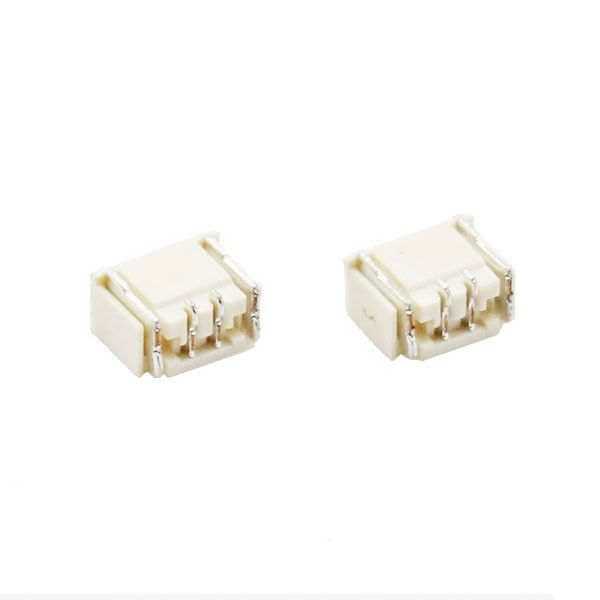 jefe femenino de ángulo recto SMT ROHS horizontal del conector de la caja de la oblea de la echada de 0.8m m