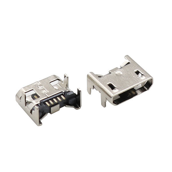 UL94V-0 conectores USB micro 5 Alfiler FeMasculino Enchufe Legs Inserting Seat Jack Plate