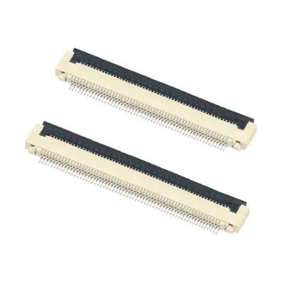 Fpc conector de vuelta 0,5 mm para el pcb 4 5 6 8 10 12 14 16 18 20 22 24 26 28 30 32 34 36 40-60 pin