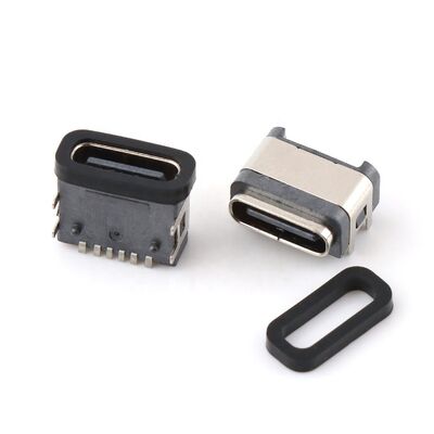 12 pines USB 3.1 USB C Conector macho Alambre de soldadura PCB Interfaz de enchufe USB