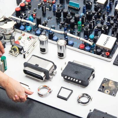 Enchufe USB Tipo C Conector macho Puerto de carga Velocidad de transmisión rápida 5A