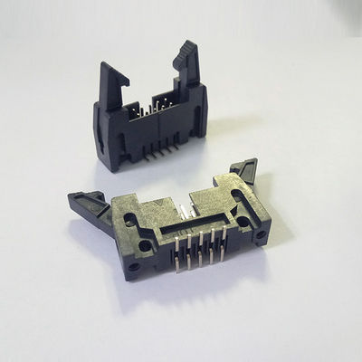 Conector doble 2.54m m del jefe de SMT del eyector de la fila 68 Alfiler Right Angle Alfiler Encabezamiento