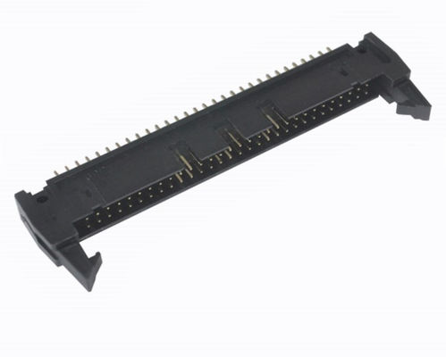 conector cubierto eyector 2x30 Alfiler Straight Escribe With Latch del jefe de 2.54m m