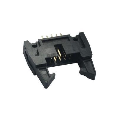 El oro plateó el tablero del PWB para atar con alambre el conector macho de la INMERSIÓN IDC del eyector 2.0m m de los conectores